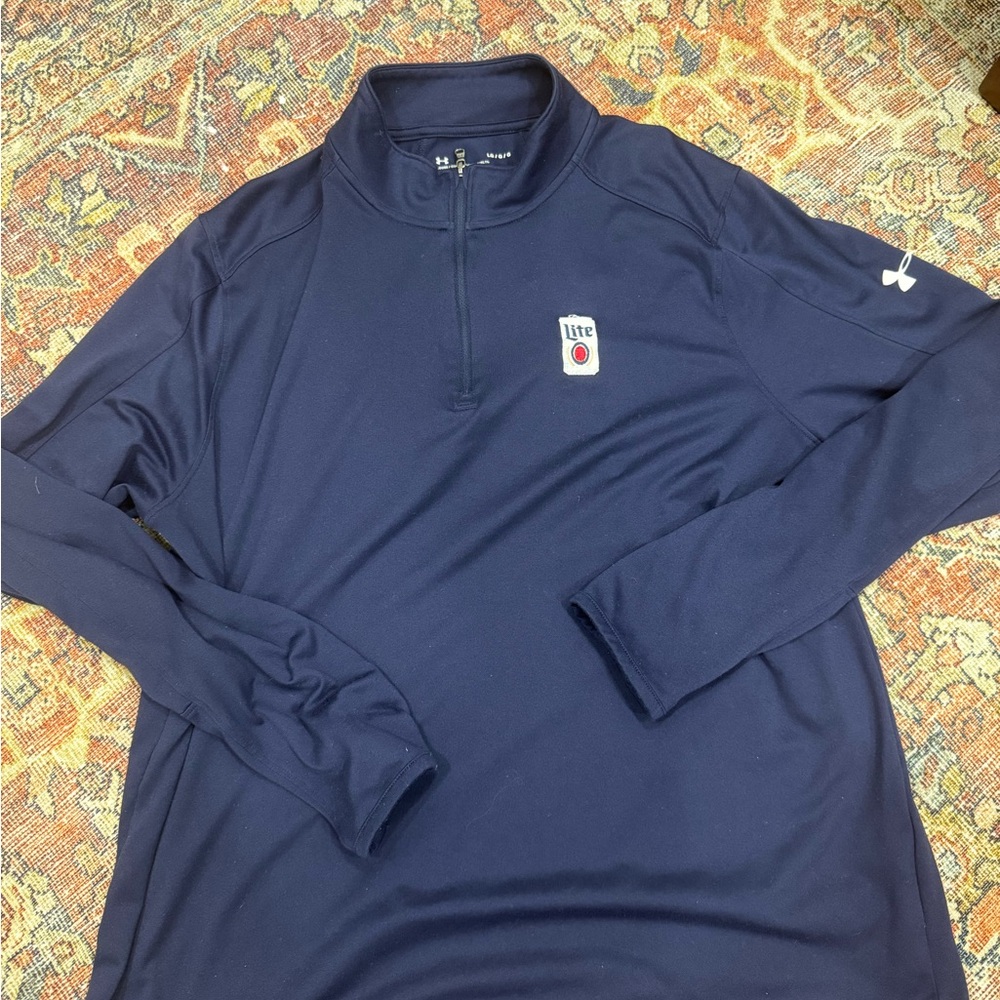 Under Armour Navy Blue Men's half zip